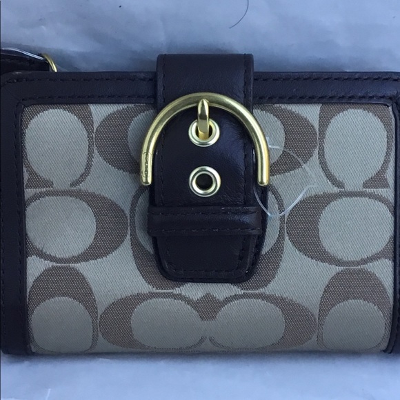 Monogramed Coach wallet - Picture 3 of 8